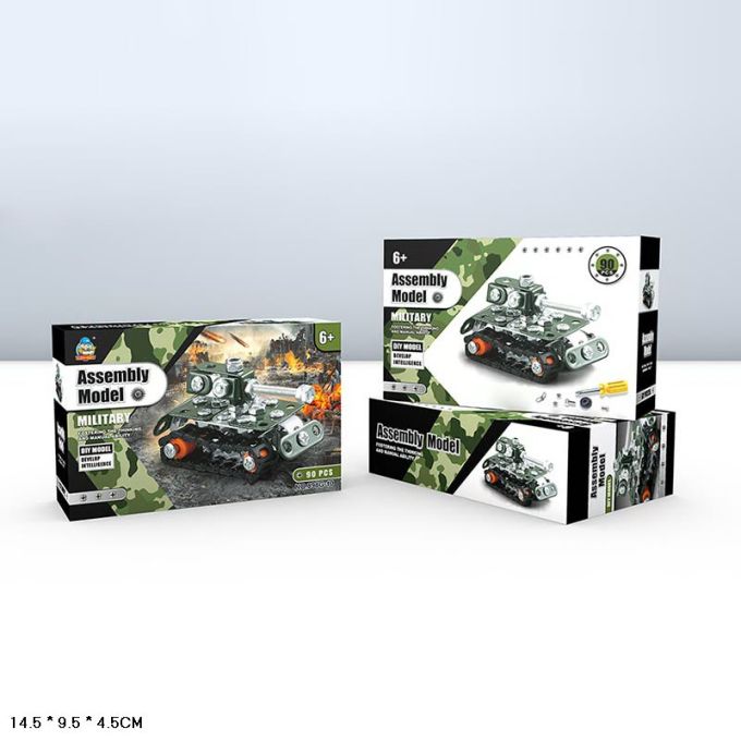 Конструктор мет. арт. 898G-10 (180шт/2) 90дет.,короб 14,5*9,5*4,5см