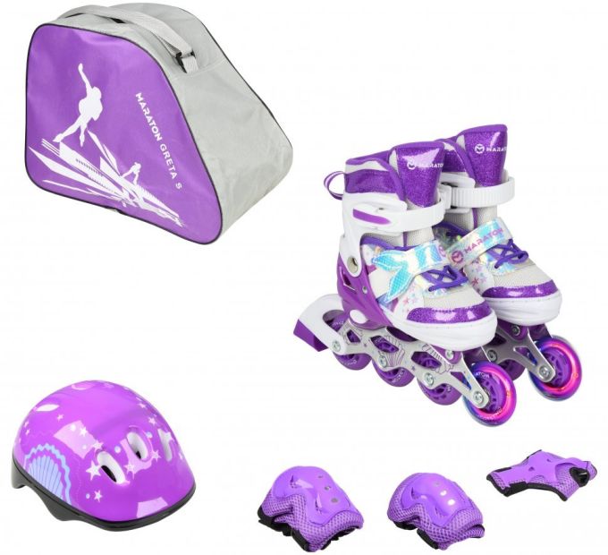 Набор Maraton Greta M (34-37) purple (1 кор. (6 пар) purple)