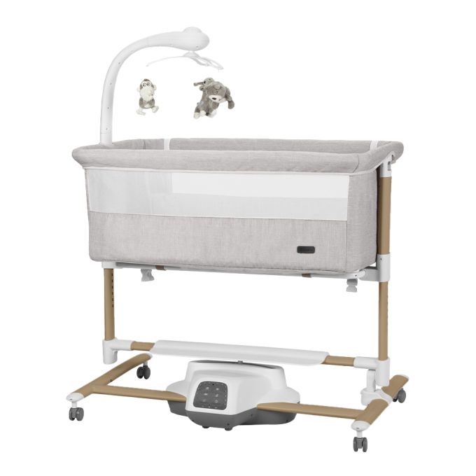Дитяче ліжечко-гойдалка CARRELLO Bloom CRL-10304 Silk Beige /1/