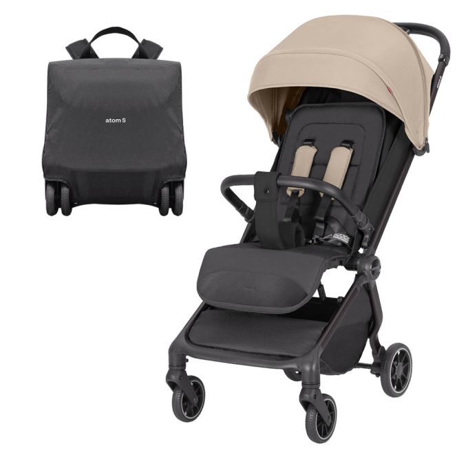 Прогулянкова коляска CARRELLO Atom S CRL-5526 Ceramic Beige /1/