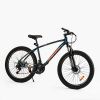 Велосипед Спортивний Corso «G-SPORT» 26" дюймів G-26168 (1) рама алюмінієва 17``, обладнання Shimano 21 швидкість, зібраний на 75