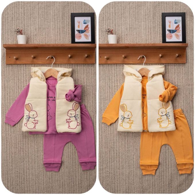 Костюм 3ка з жилетом MiniceBaby 9-24 міс