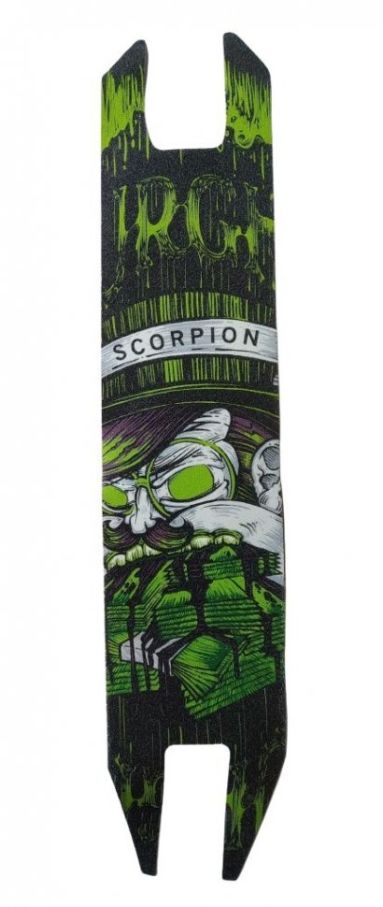 Гриптейп (Наждак, Шкурка) для ТС 100 х 485 мм (Scorpion Green Размер 100 мм х 485 мм (1 шт - 1,2 $) - 5 шт )