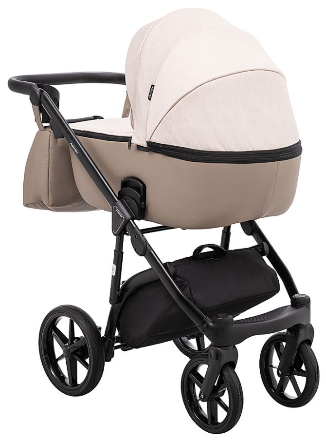 Коляска 2 в 1 Adamex Nola PS-160 бежевий / капучино