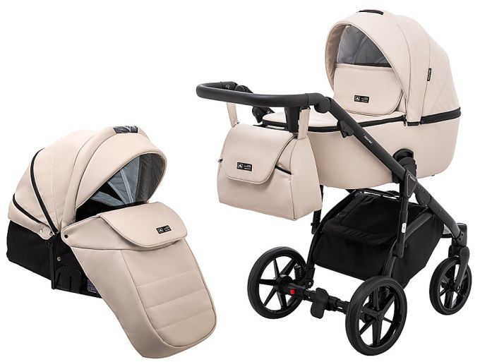 Коляска 2 в 1 Adamex Nola Eco SA-7 лате