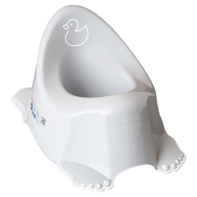 Горщик з антиковзаючим покриттям Tega DUCK Anti-slip Potty DK-001-122 light gray (сірий)