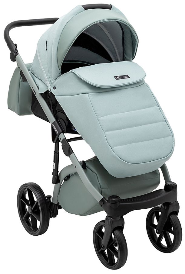 Коляска 2 в 1 Adamex Nola Natura 8 mint