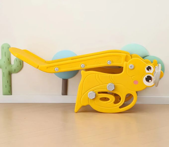 Дитяча гірка 2в1 Terrio “Snail” Жовта 110 см