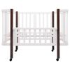 Ліжко Babyroom Місяць LU-1 білий / венге