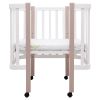 Ліжко Babyroom Місяць LU-1 білий / капучино