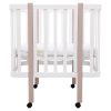 Ліжко Babyroom Місяць LU-1 білий / капучино