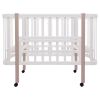 Ліжко Babyroom Місяць LU-1 білий / капучино