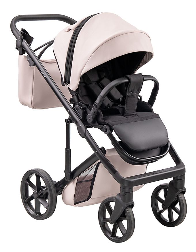 Коляска 2 в 1 Adamex Dolce Eco SA-15 рожевий пудра