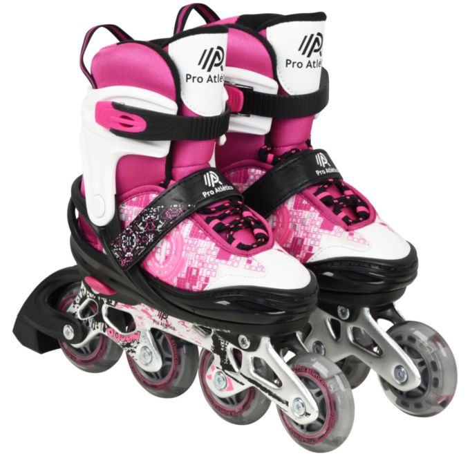 Ролики 2in1 Pro Atletico S (30-33) pink (1 кор. (5 шт))