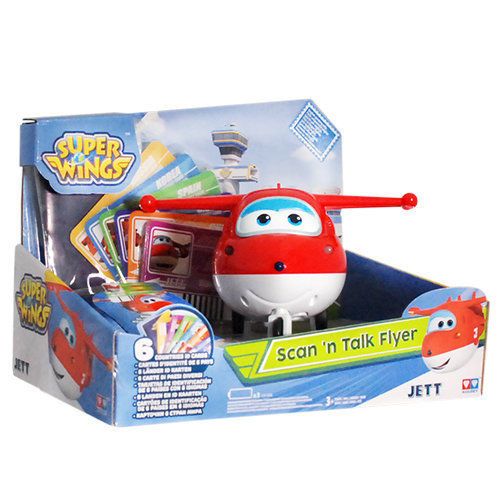 Іграшка Super wings арт. YW710410 (6шт) Jett з картками