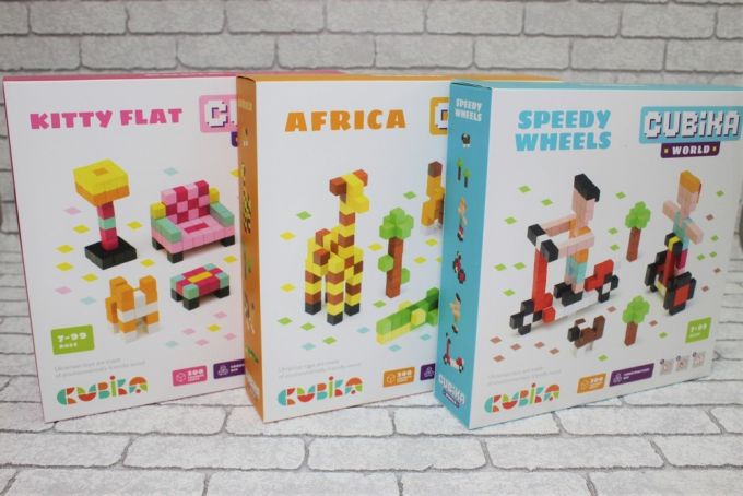 Дерев'яний конструктор Cubika World " Африка"