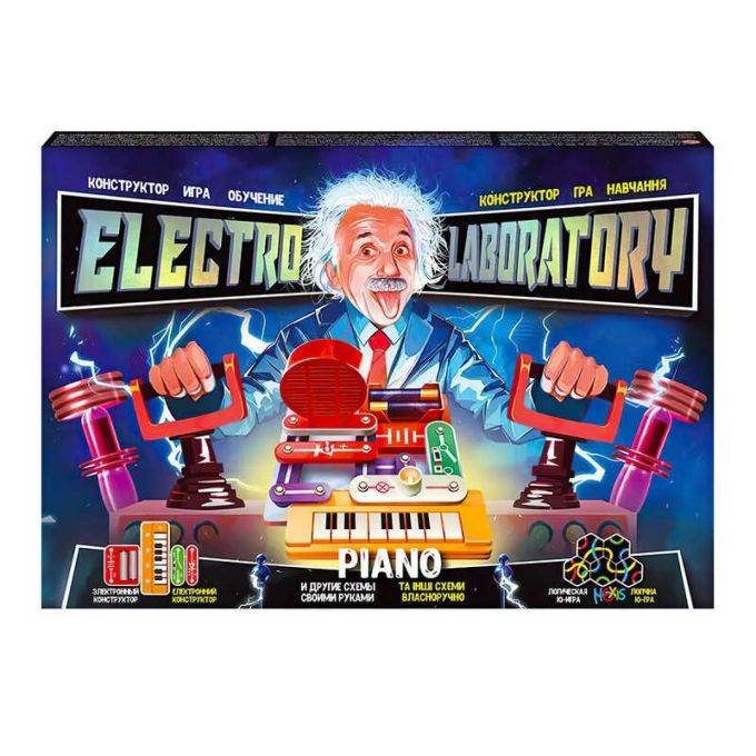 гр Електронний конструктор "Electro Laboratory. Piano" Elab-01-02  "Danko Toys", у коробці