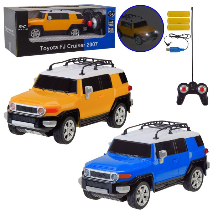 Машини  р/к арт. 27055 (24шт) акум.,1:24, TOYOTA FJ CRUISER, короб. 26,5*14*10,5см