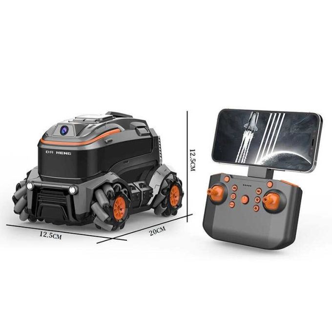 Машинка на радіокеруванні DH 390 роликові колеса, акум. 3.7V, USB-кабель, пульт 2.4 G