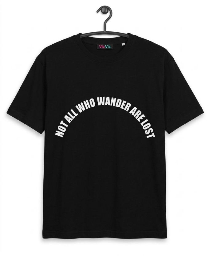 Футболка Not all who wander are lost 10/12/14/16