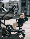 Підніжка з сидінням для коляски FreeON, black