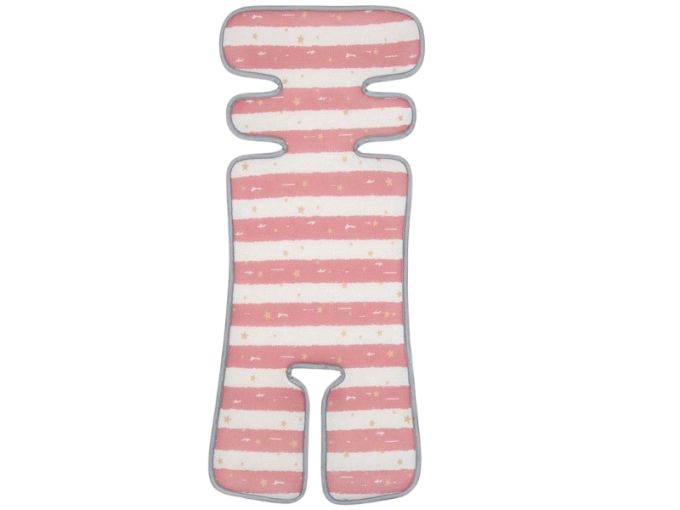 Підкладка для коляски та автокрісла FreeON, pink - white