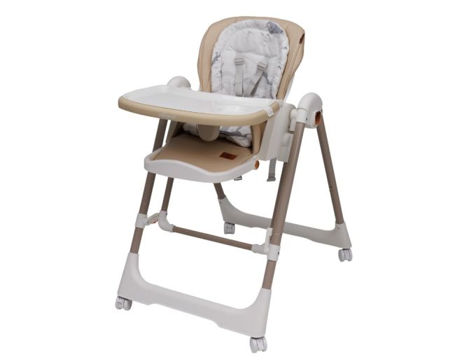 Стілець-гойдалка для годування дитини 2 в 1 VELANO Nomi, beige