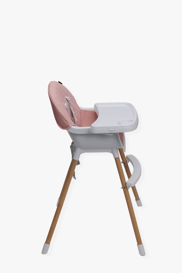 Стілець для годування дитини 2 в 1 VELANO Evo, pink