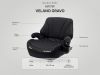 Бустер VELANO Gravo i-Size 125–150 см, ISOFIX + підстаканник, black