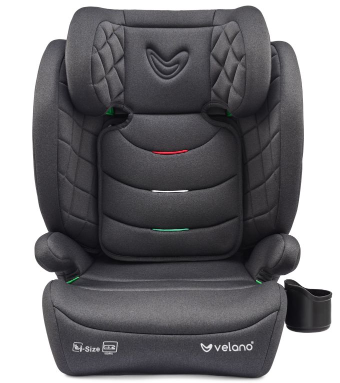 Автокрісло VELANO Forza 2 в 1 i-Size 100–150 см, ISOFIX, grey