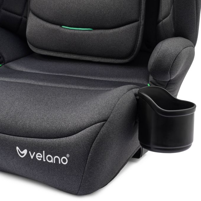 Автокрісло VELANO Forza 2 в 1 i-Size 100–150 см, ISOFIX, grey