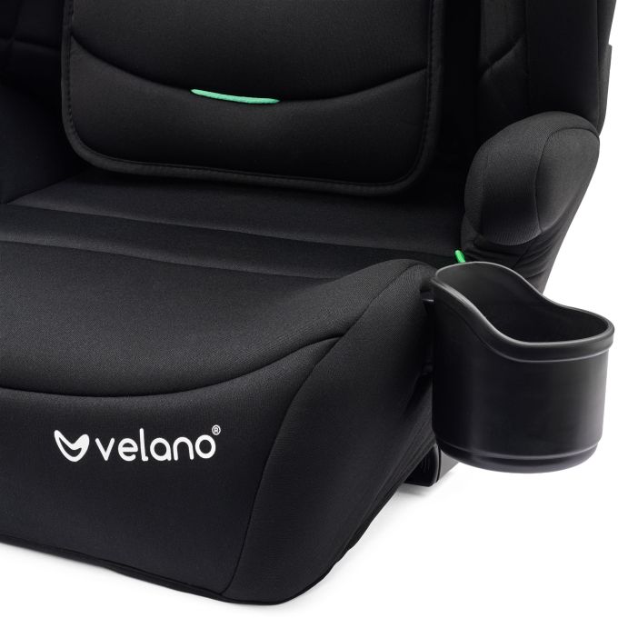 Автокрісло VELANO Forza 2 в 1 i-Size 100–150 см, ISOFIX, black