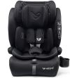 Автокрісло VELANO Flexo i-Size 76–150 см, ISOFIX + Top Tether/ремінь, black