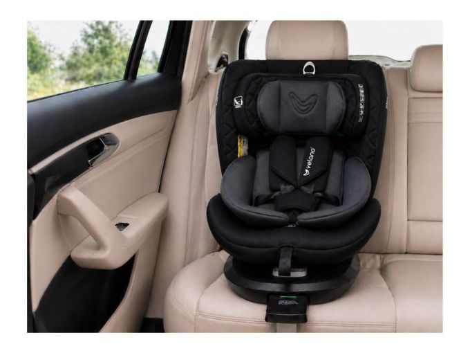 Автокрісло VELANO Vento 360° i-Size 40–150 см, ISOFIX + опорна нога, grey